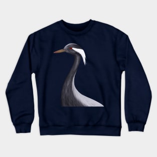 Demoiselle Crane Crewneck Sweatshirt